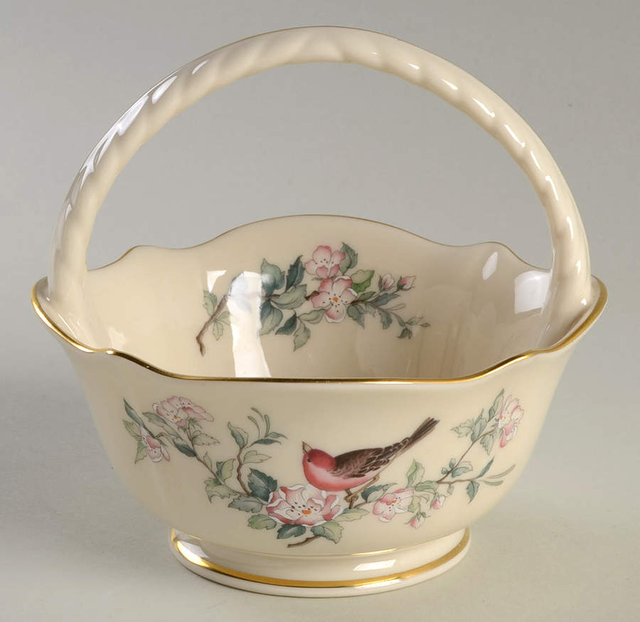 Serenade Small Basket by Lenox-1
