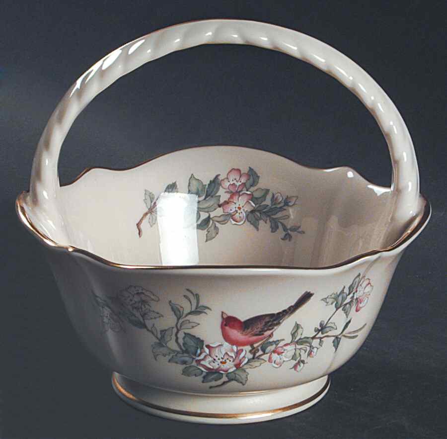 Serenade Small Basket by Lenox-1
