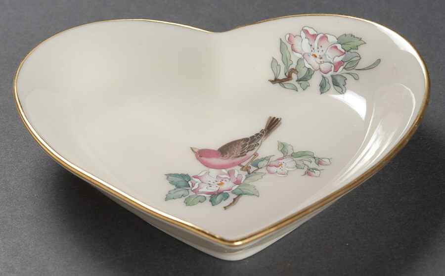 Serenade Heart Shaped Dish by Lenox-1
