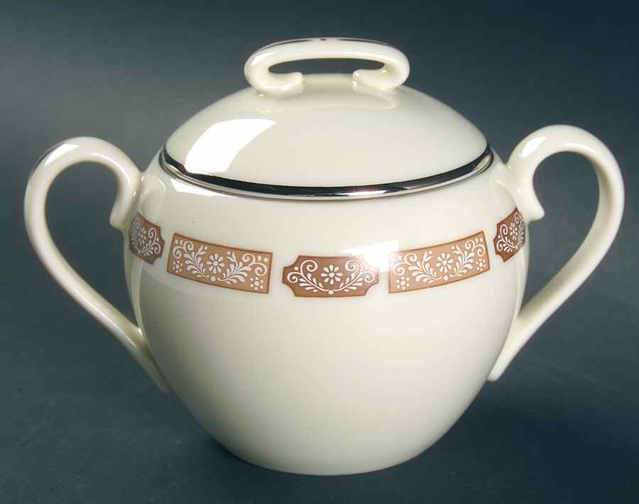 Shalimar Sugar Bowl & Lid by Lenox-1
