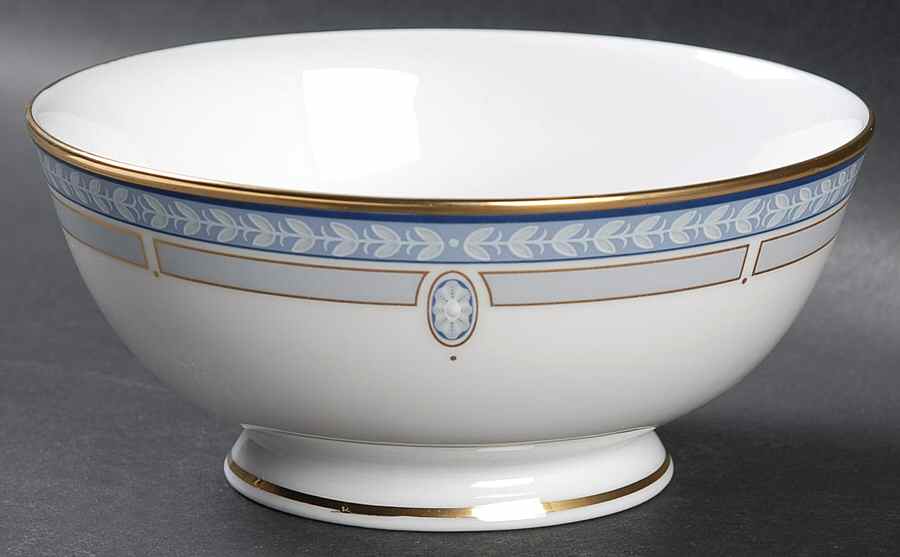 Sheraton Blue Fruit/Dessert (Sauce) Bowl by Lenox-1