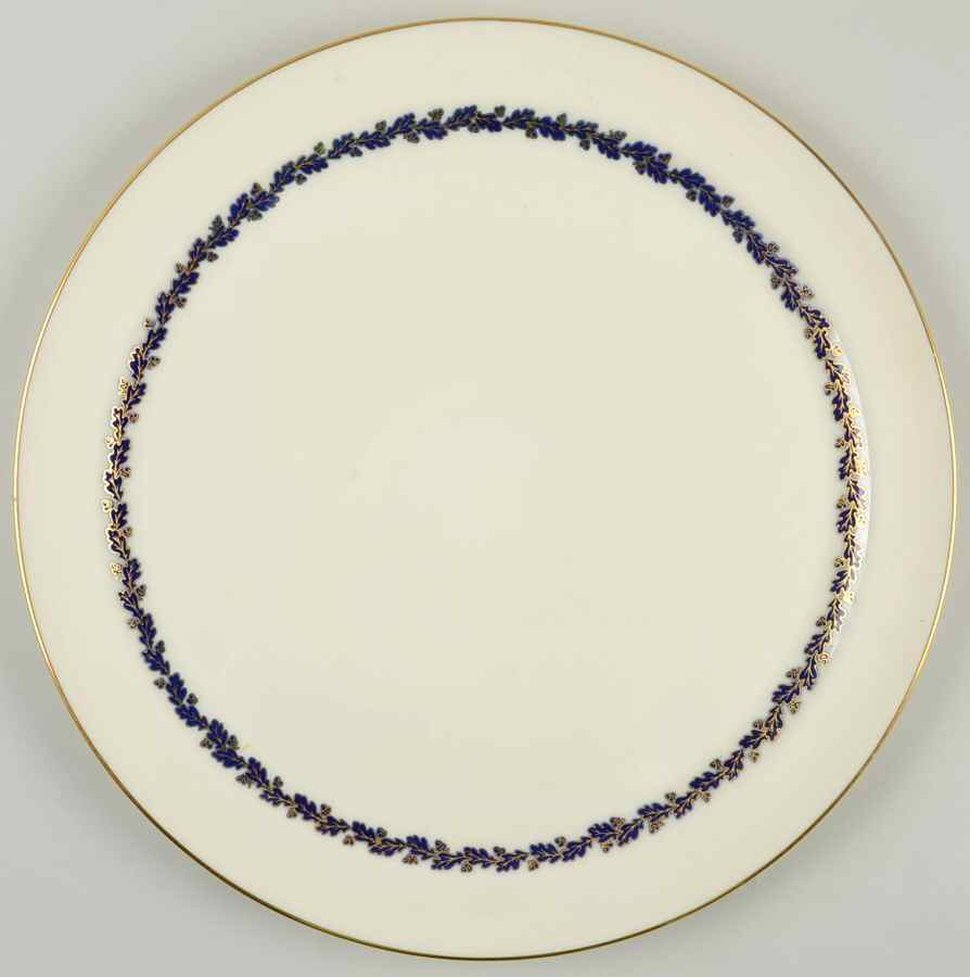 Shenandoah Cobalt Blue 14" Chop Plate (Round Platter) by Lenox-1