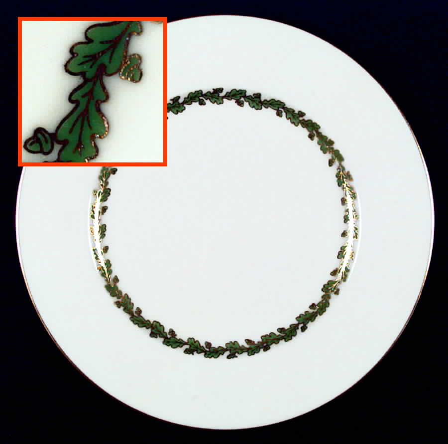Shenandoah Green Service Plate (Charger) by Lenox-1