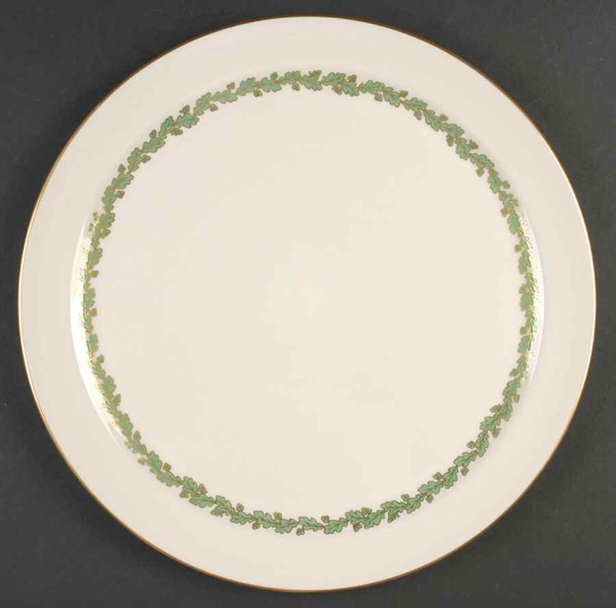 Shenandoah Green 12" Chop Plate (Round Platter) by Lenox-1