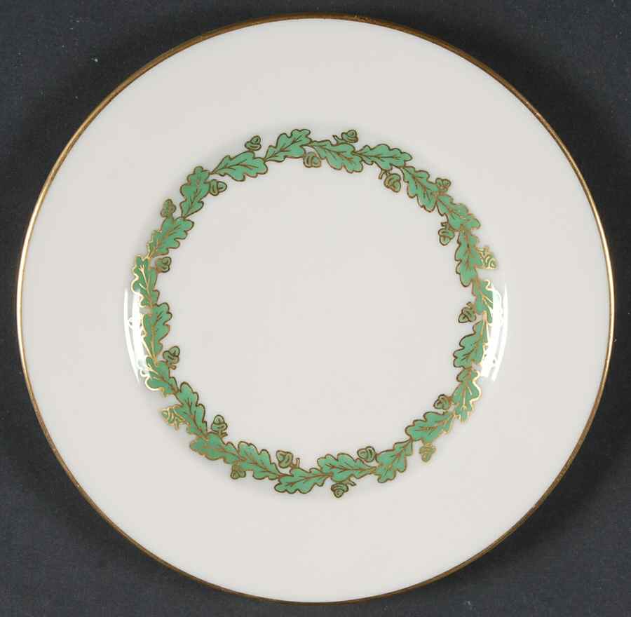 Shenandoah Green Bread & Butter Plate by Lenox-1