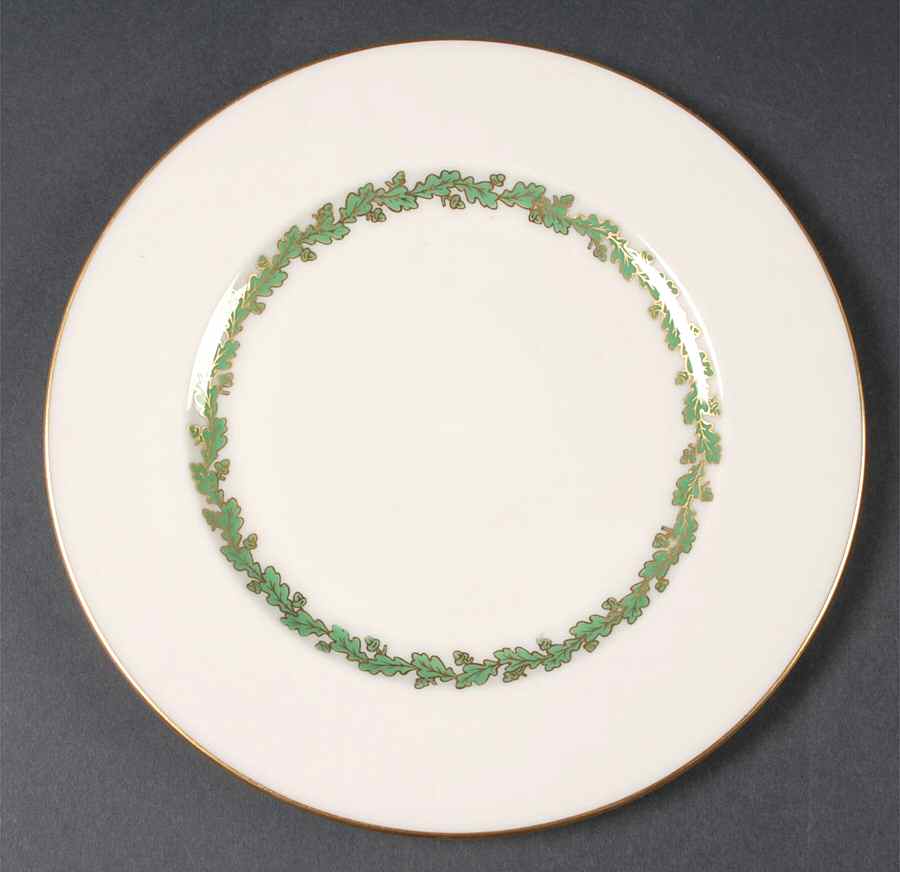 Shenandoah Green Luncheon Plate by Lenox-1
