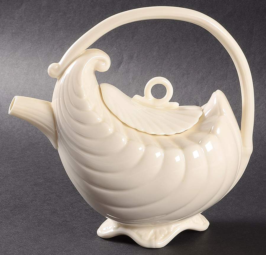 Shell Teapot & Lid by Lenox-1