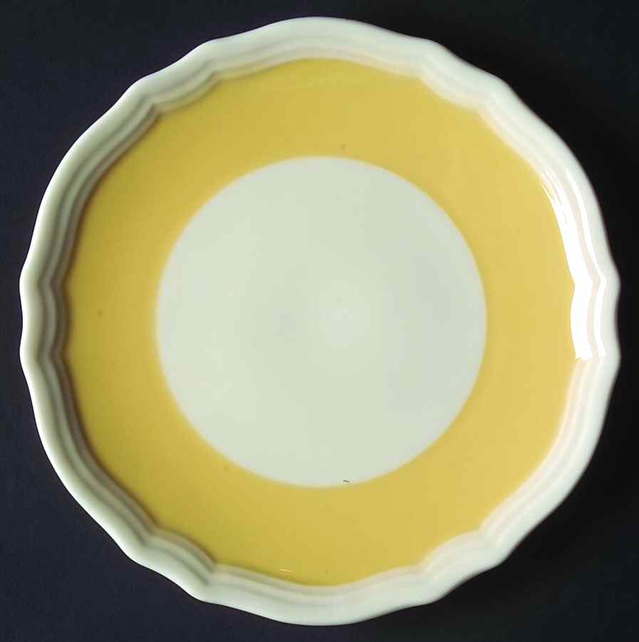 Sheffield Yellow Saucer for Cream Soup Bowl by Lenox-1
