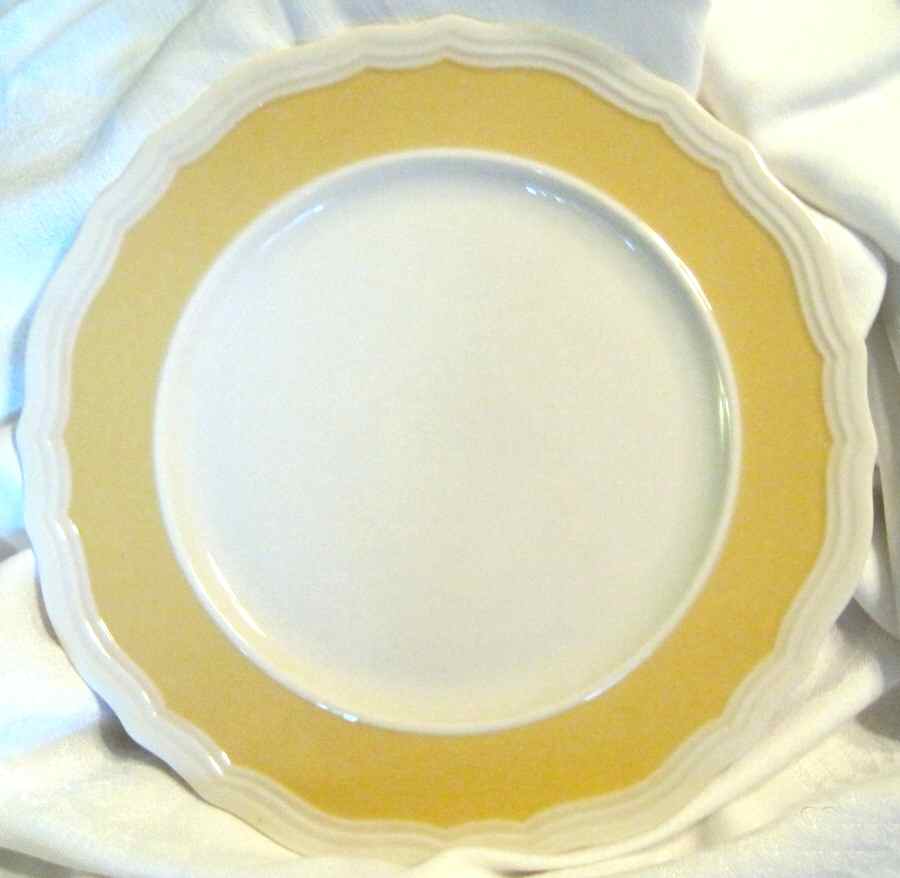 Sheffield Yellow Dinner Plate by Lenox-1