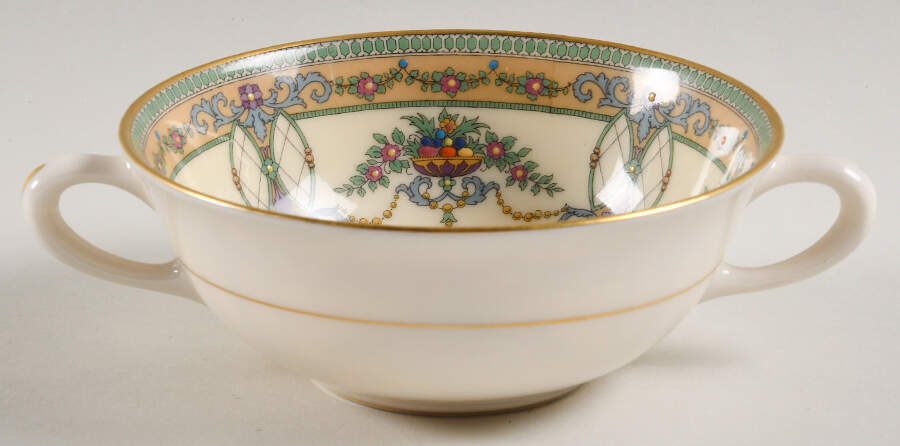 Sheraton Ivory Flat Cream Soup Bowl by Lenox-1