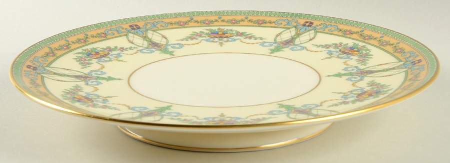 Sheraton Ivory Footed Cake Plate by Lenox-1