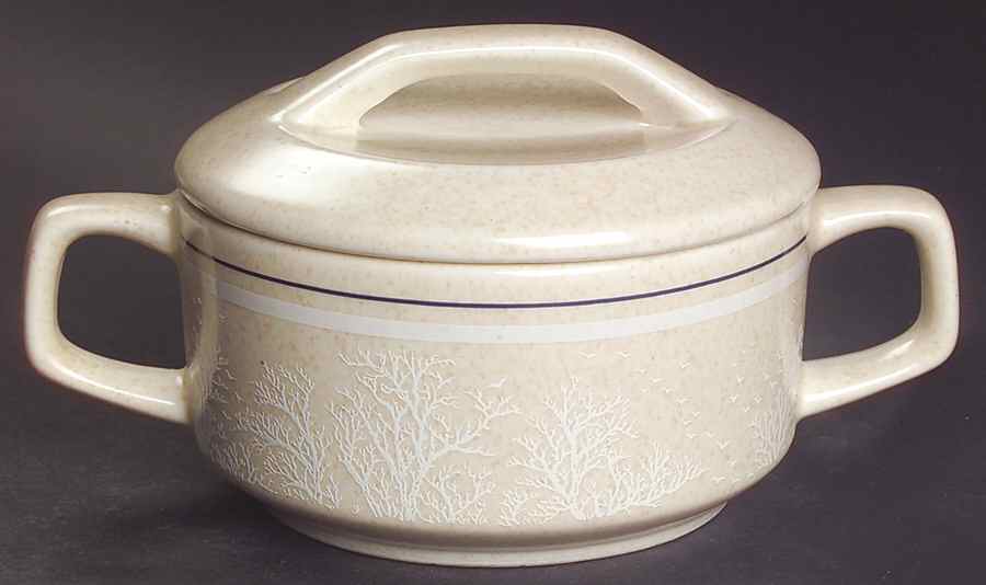 Silhouette Sugar Bowl & Lid by Lenox-1