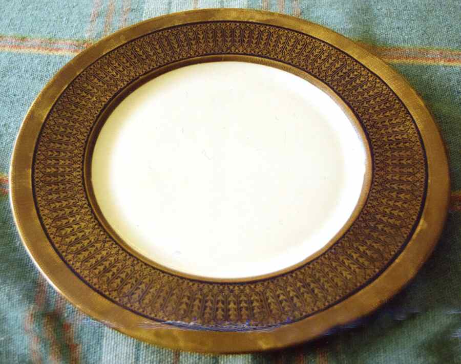 M91AG Cobalt Blue Platinum Service Plate (Charger) by Lenox-1
