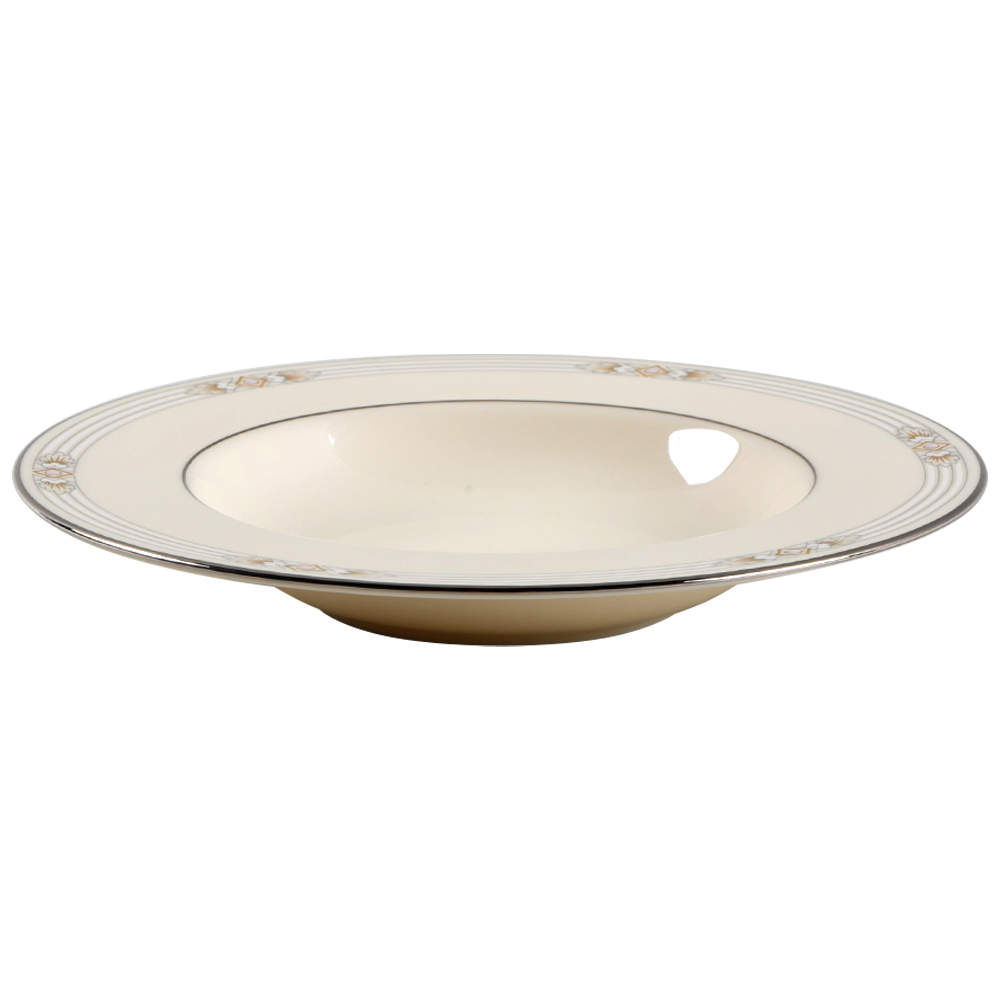 Silver Springs Rim Soup Bowl by Lenox-1