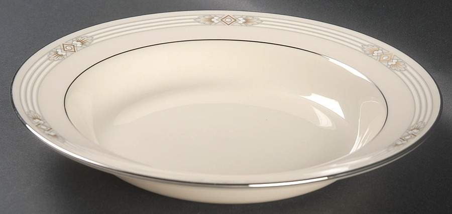 Silver Springs Rim Soup Bowl by Lenox-1