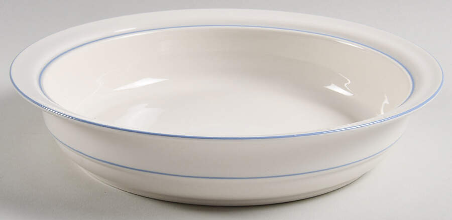Sky Blue Blossoms (For Sky Blu) 9" Round Vegetable Bowl by Lenox-1