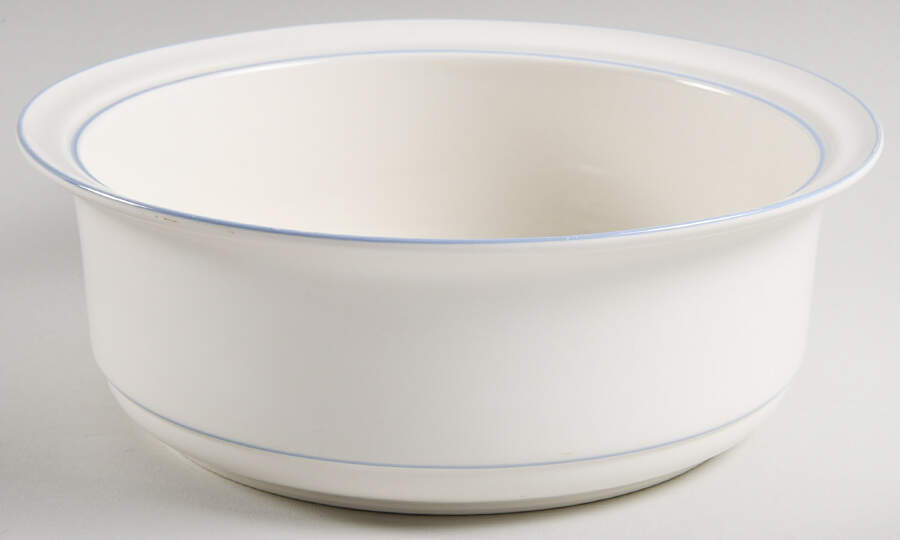 Sky Blue Blossoms (For Sky Blu) 9" Round Open Casserole by Lenox-1