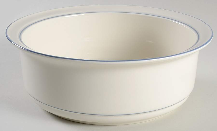 Sky Blue Pinstripes (For the Sky Blue) 9" Round Open Casserole by Lenox-1