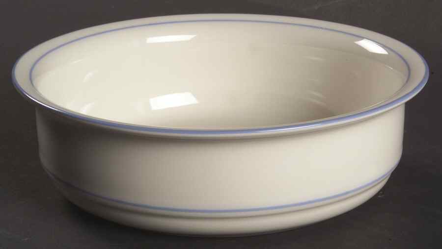 Sky Blue Pinstripes (For the Sky Blue) Soup/Cereal Bowl by Lenox-1