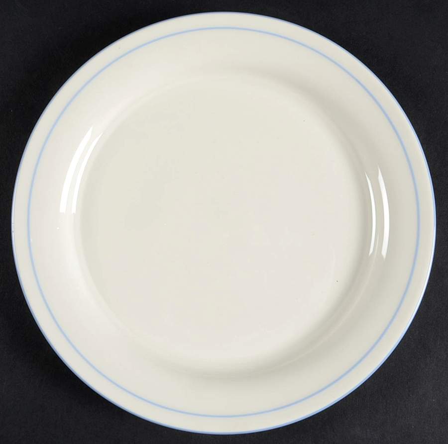 Sky Blue Pinstripes (For the Sky Blue) Salad Plate by Lenox-1