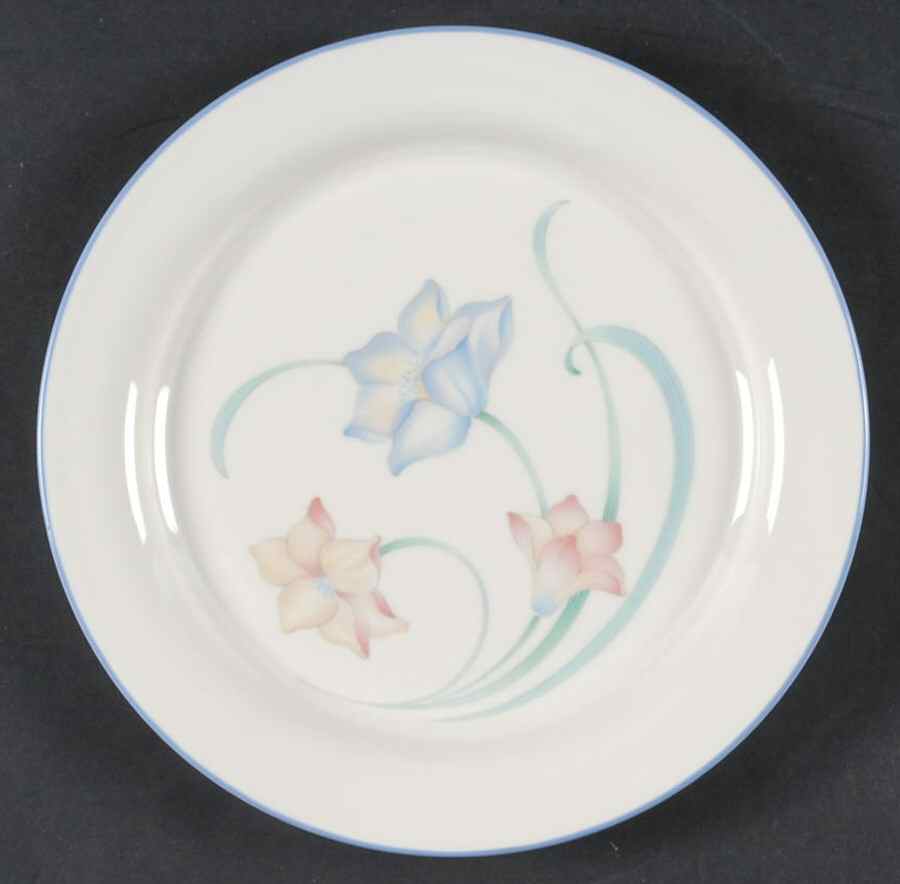 Sky Blue Wildflowers (Forskyblu) Salad Plate by Lenox-1