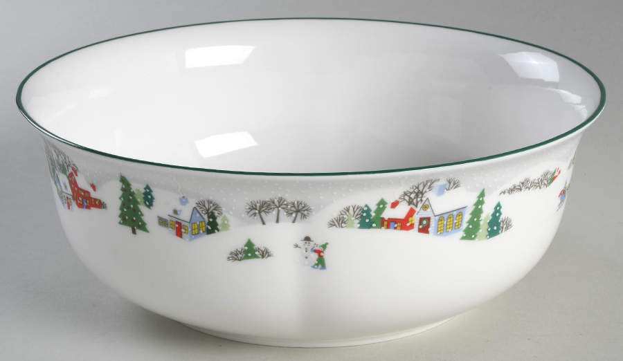 Sleighride 8" Round Vegetable by Lenox-1