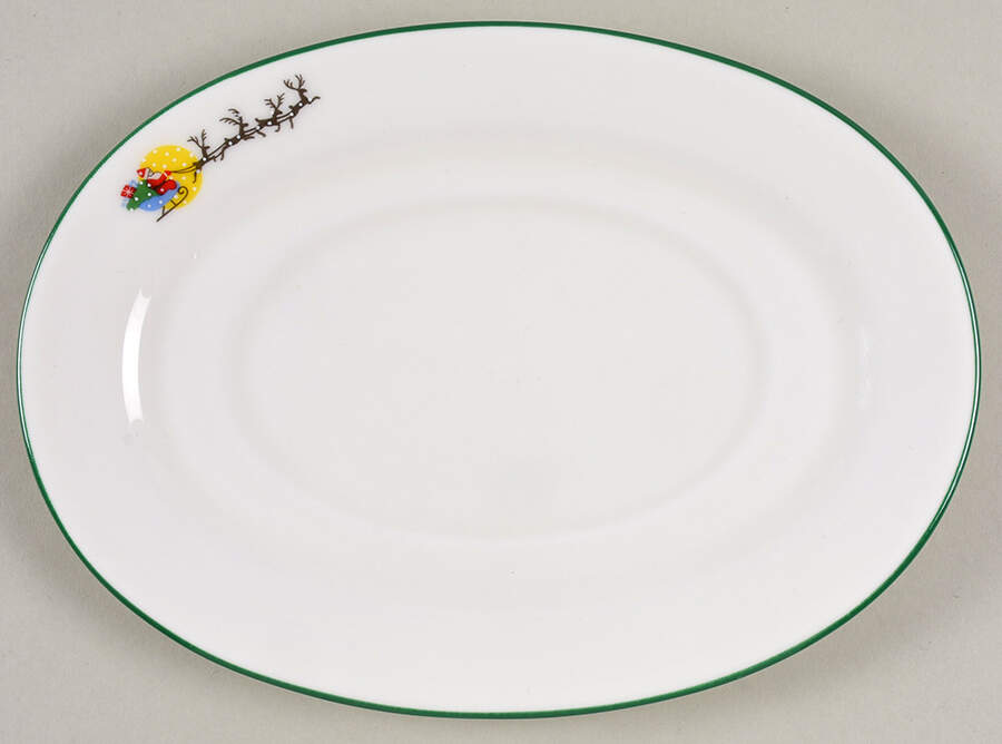 Sleighride Underplate for Gravy Boat by Lenox-1