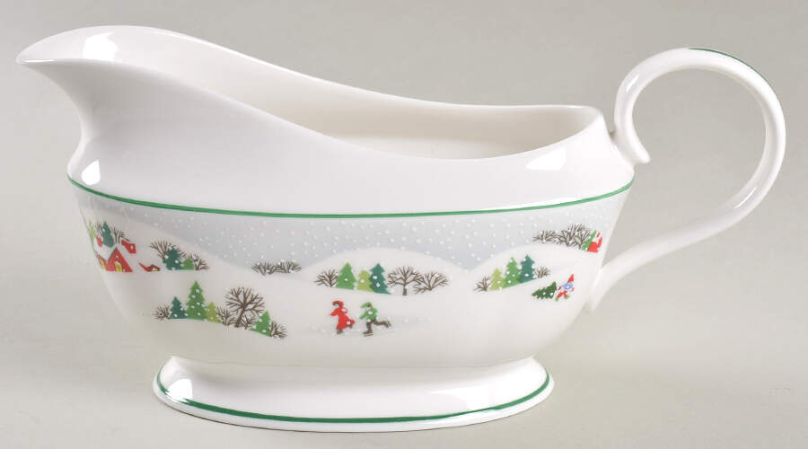 Sleighride Gravy Boat by Lenox-1