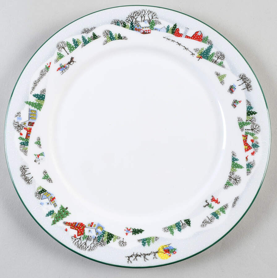 Sleighride Millennium Dinner Plate by Lenox-1