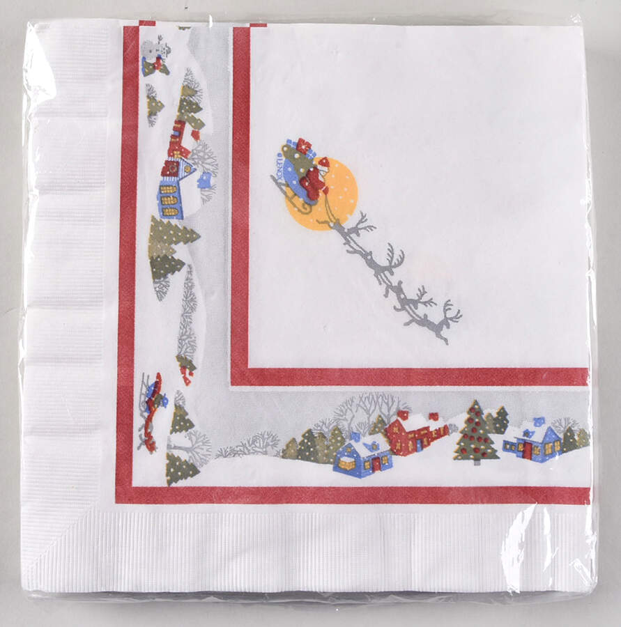 Sleighride Package of Paper Dinner Napkins by Lenox-1