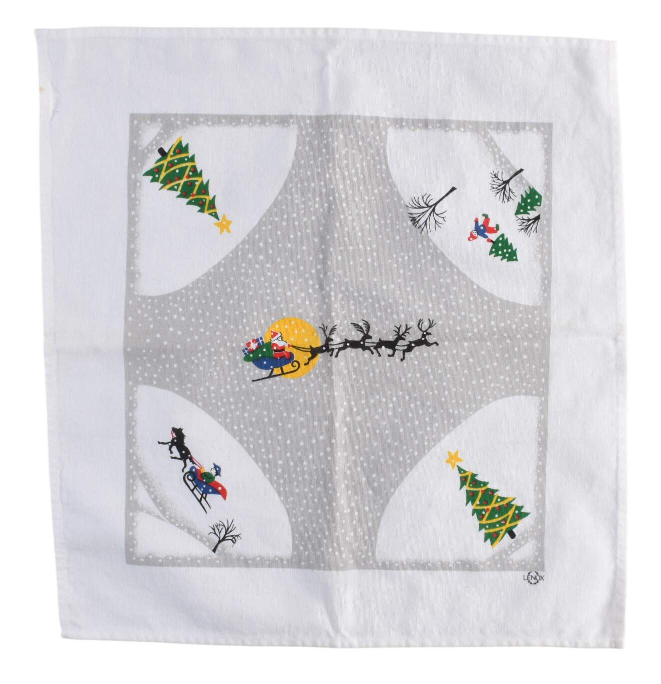 Sleighride Cloth Napkin by Lenox-1