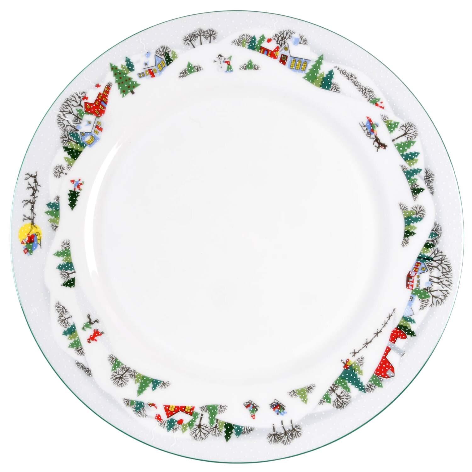 Sleighride Millennium Dinner Plate by Lenox-1