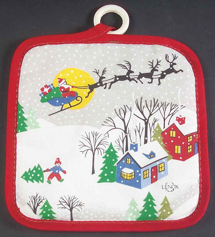 Sleighride Cloth Potholder by Lenox-1