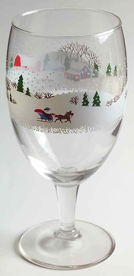 Sleighride 14 Oz Glassware Iced Tea by Lenox-1