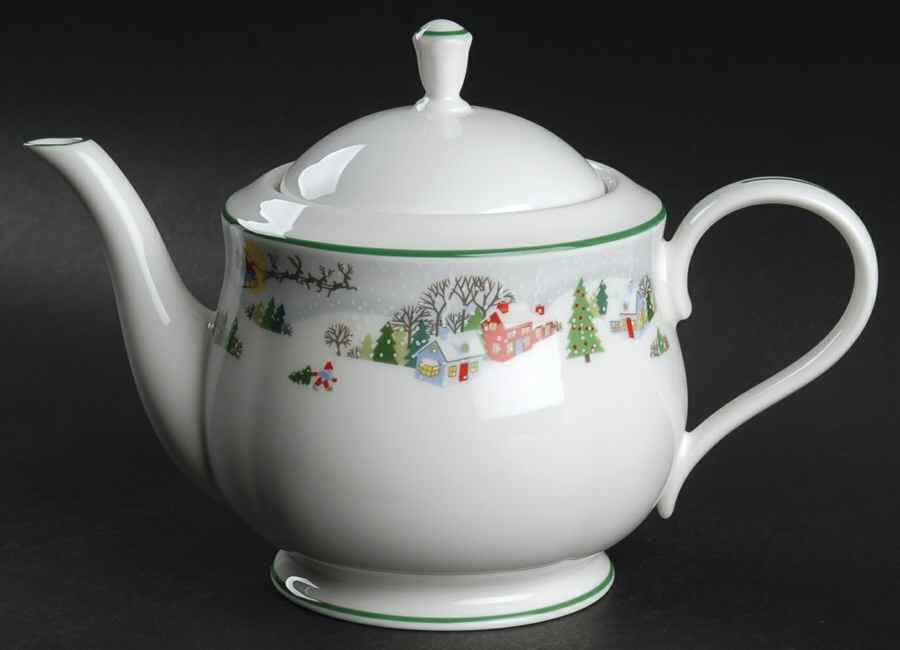Sleighride Teapot & Lid by Lenox-1