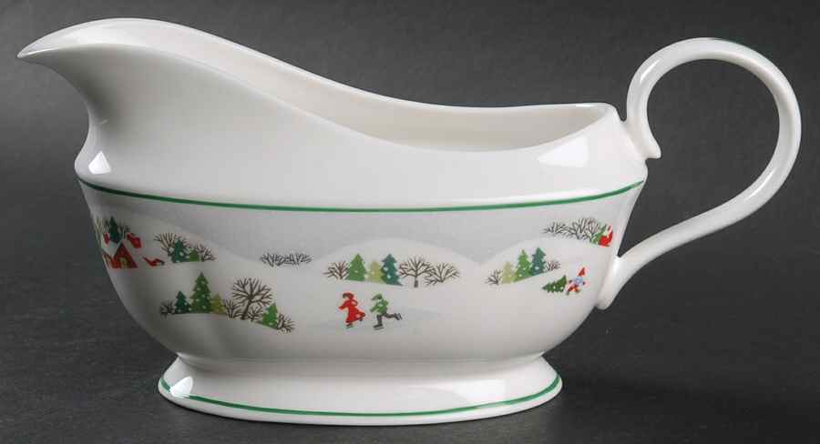 Sleighride Gravy Boat by Lenox-1