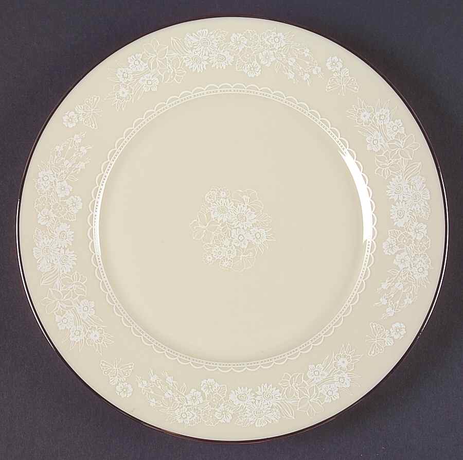Snow Flower Salad Plate by Lenox-1