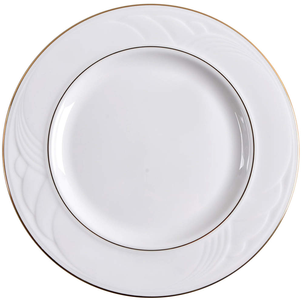 Snowdrift Gold Salad Plate by Lenox-1