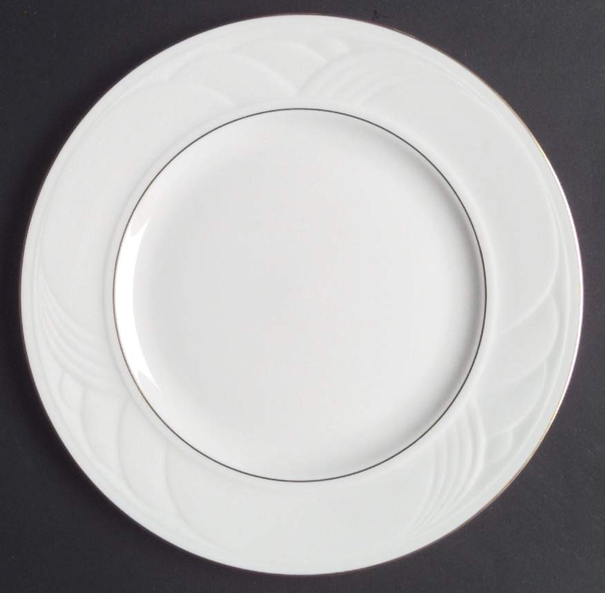 Snowdrift Gold Dinner Plate by Lenox-1