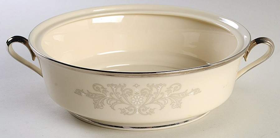 Snow Lily Round Vegetable No Lid by Lenox-1