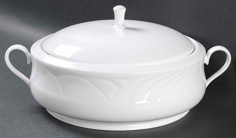 Snowdrift Round Covered Vegetable by Lenox-1