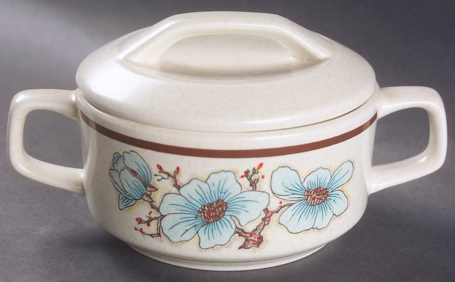 Softwind Sugar Bowl & Lid by Lenox-1