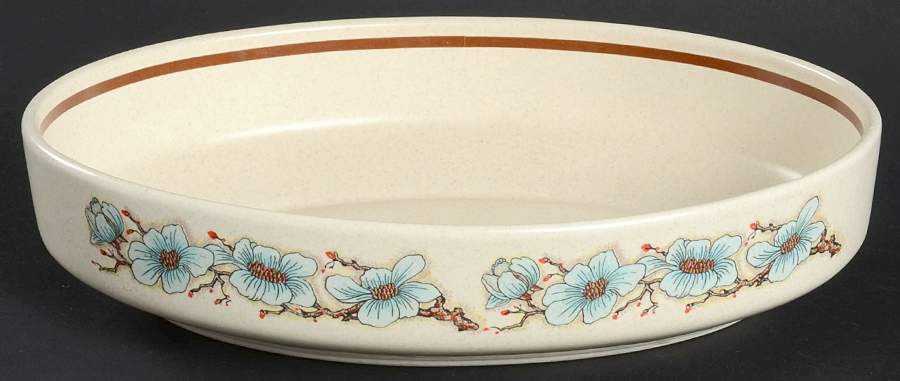 Softwind 9" Oval Vegetable Bowl by Lenox-1