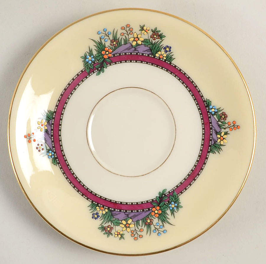 Southern Gardens Saucer for Footed Cup by Lenox-1