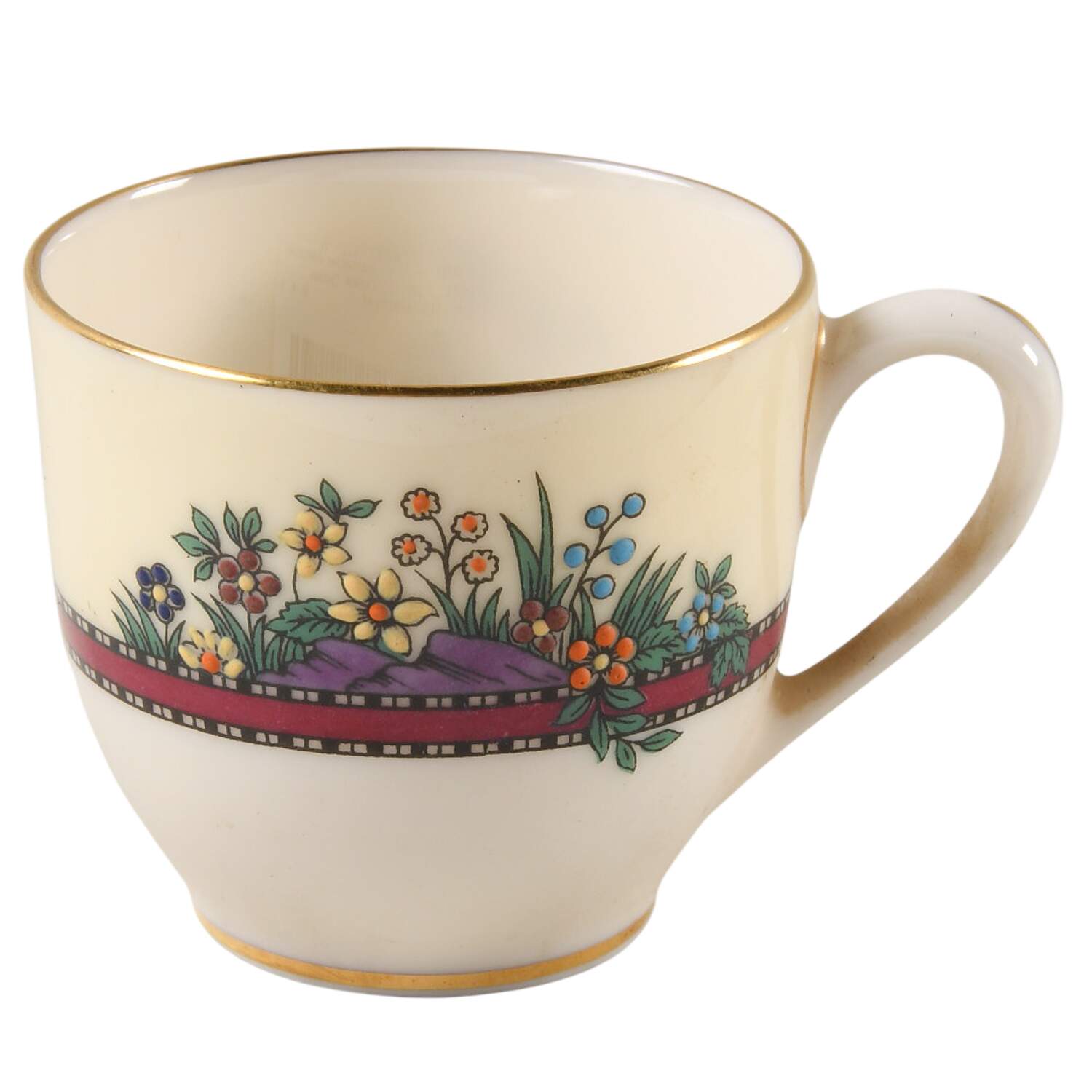 Southern Gardens Flat Demitasse Cup by Lenox-1