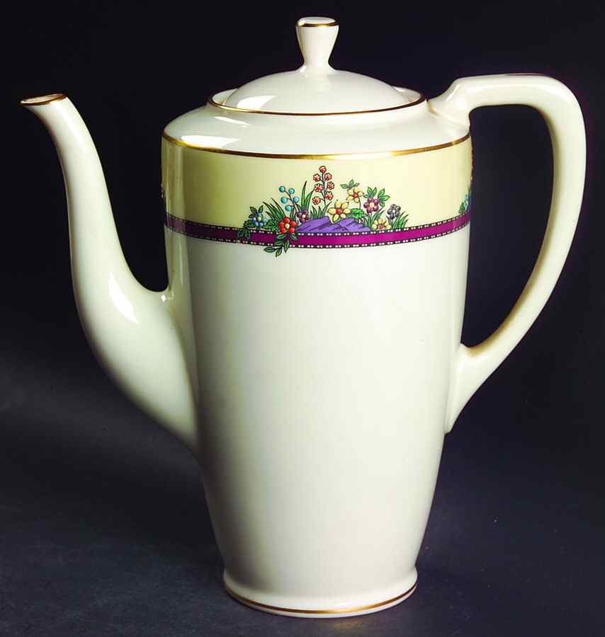 Southern Gardens Coffee Pot & Lid by Lenox-1