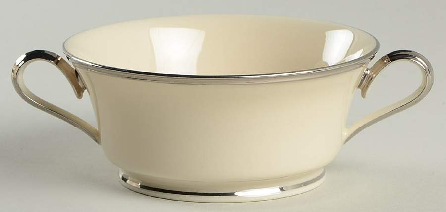 Solitaire Footed Cream Soup Bowl by Lenox-1