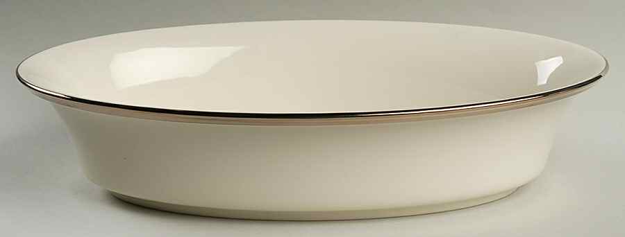 Solitaire 10" Oval Vegetable Bowl by Lenox-1