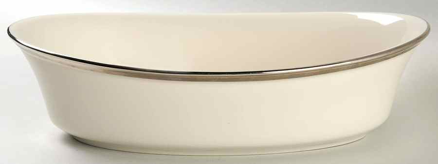 Solitaire 9" Oval Vegetable Bowl by Lenox-1