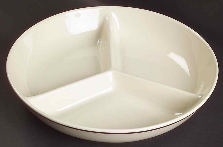 Solitaire 3-Part Round Divided Server by Lenox-1